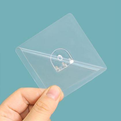 Obrázek z Nalepovací držák na poličku 10 ks