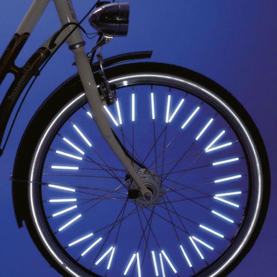 Obrázek z Reflexní tyčky na kolo 12 ks