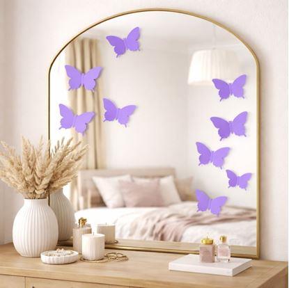 Obrázek 3D motýlci na zeď