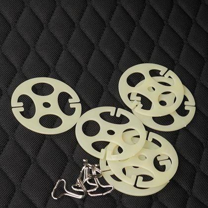 Obrázek z Sada podložek na sedadla - černá