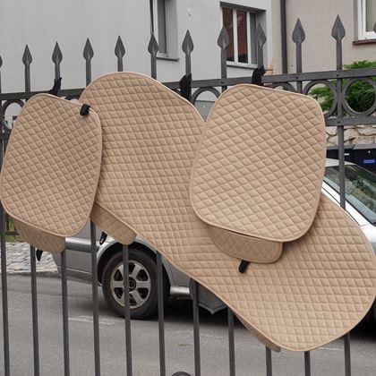 Obrázek z Sada podložek na sedadla - béžová