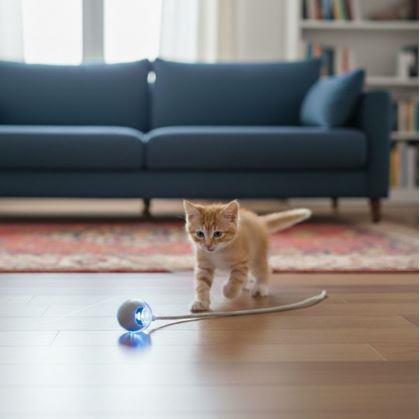 Obrázek z Nabíjecí pohyblivý míček pro zvířata