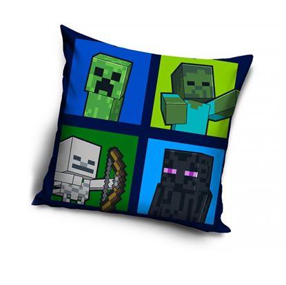 Obrázek Povlak na polštářek - Minecraft mobové