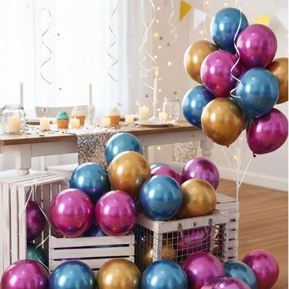 Obrázek z Metalické balónky 50 ks
