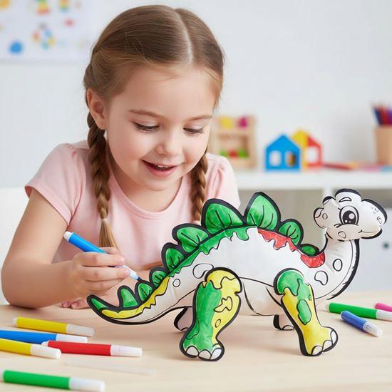 Obrázek z Nafukovací omalovánka - Stegosaurus