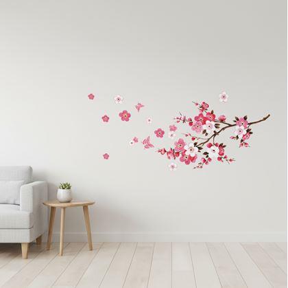 Obrázek z Samolepka na zeď - Sakura
