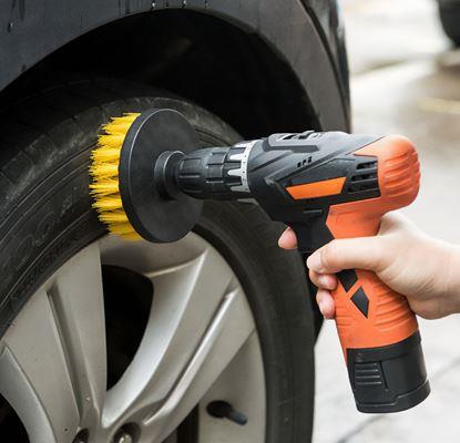 Obrázek Sada čistících kartáčů na vrtačku