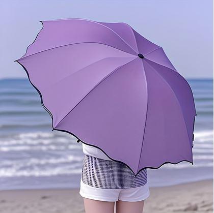 Obrázek z Magický deštník skládací - fialový