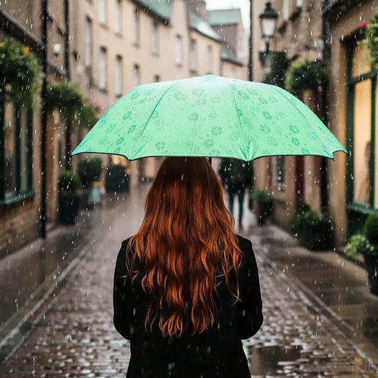 Obrázek z Magický deštník skládací - mentolový