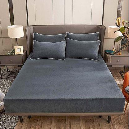 Obrázek Mikroplyšové prostěradlo 180 x 200 cm