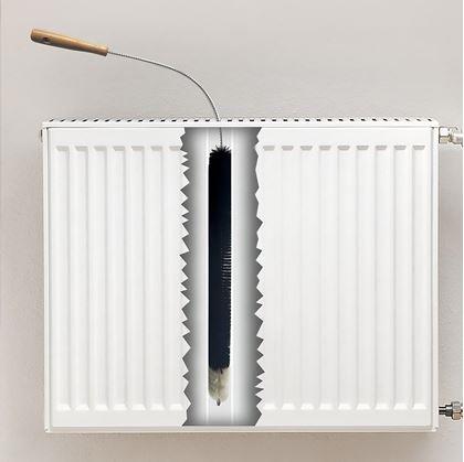 Obrázek z Dlouhý kartáč na čištění radiátorů