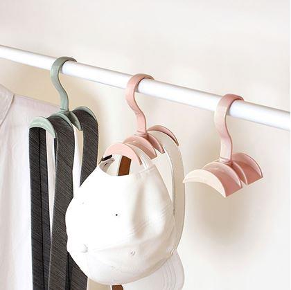 Obrázek z Praktický věšák do skříně - zelený