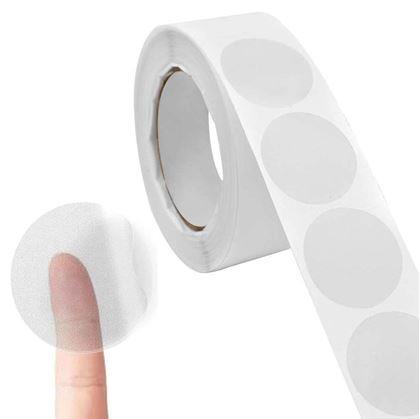 Obrázek z Samolepicí průhledná kolečka 500 ks