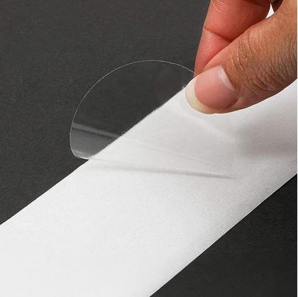 Obrázek z Samolepicí průhledná kolečka 500 ks