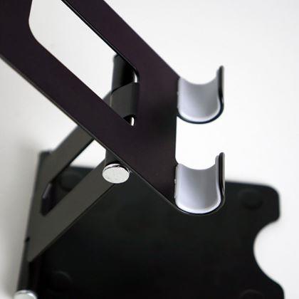 Obrázek z Kovový držák na mobil - černý