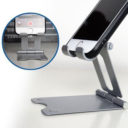 Obrázek z Kovový držák na mobil - stříbrný