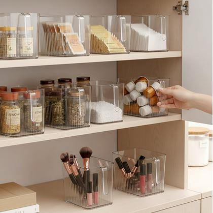 Obrázek z Průhledný organizér do lednice s  úchytkou