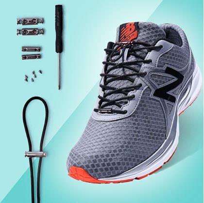 Obrázek z Rychlozavazovací tkaničky - černé