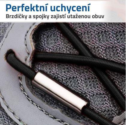 Obrázek z Rychlozavazovací tkaničky - černé