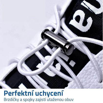 Obrázek z Rychlozavazovací tkaničky - černé