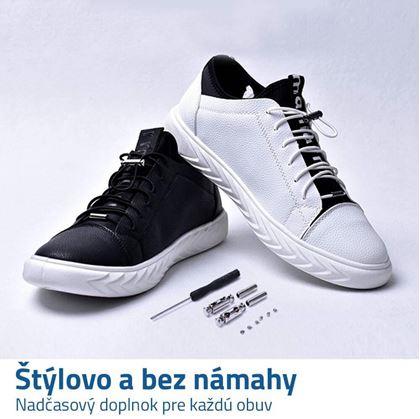 Obrázek z Rychlozavazovací tkaničky - černé