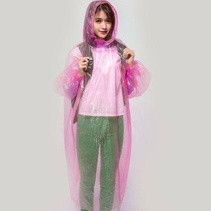 Obrázek z Pohotovostní pláštěnka - růžová