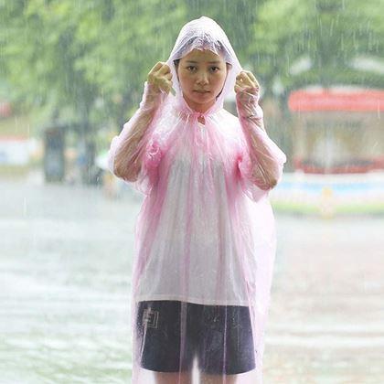 Obrázek z Pohotovostní pláštěnka - růžová