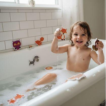 Obrázek z Pěnová zvířátka do vany 15 ks