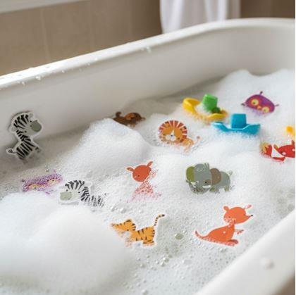 Obrázek z Pěnová zvířátka do vany 15 ks