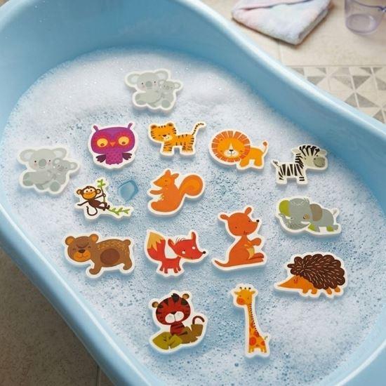 Obrázek z Pěnová zvířátka do vany 15 ks