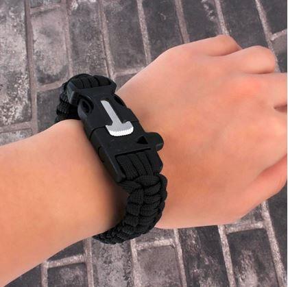 Obrázek z Náramek přežití - černý