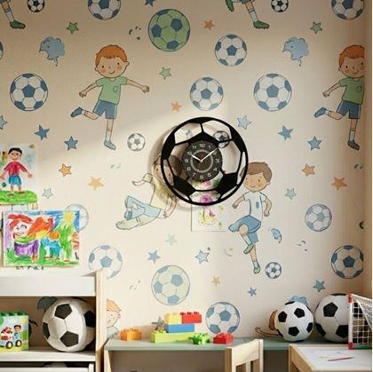 Obrázek z Nástěnné hodiny - fotbal