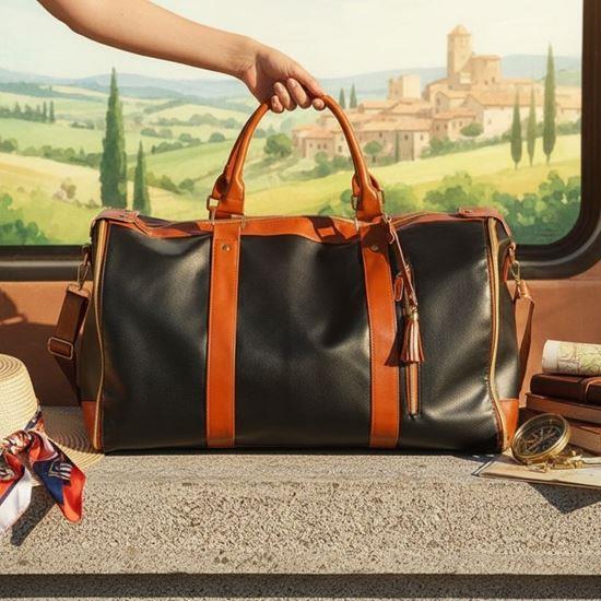 Obrázek z Skládací cestovní taška - černá