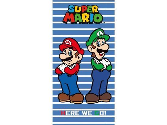 Obrázek z Dětská osuška - Mario a Luigi