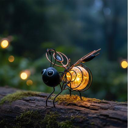 Obrázek z Zahradní dekorace solární včelka