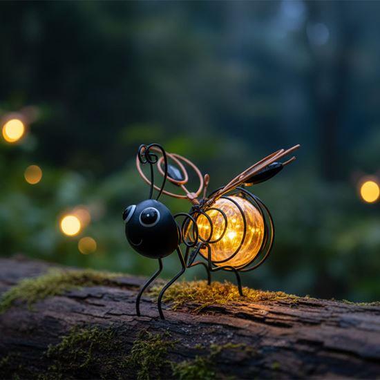 Obrázek z Zahradní dekorace solární včelka