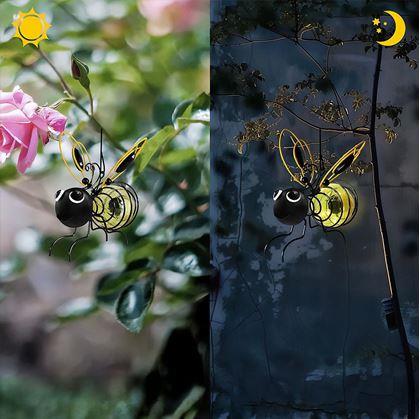 Obrázek z Zahradní dekorace solární včelka
