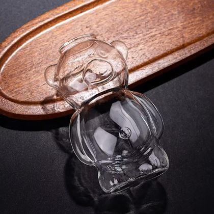 Obrázek z Sklenice ve tvaru medvídka