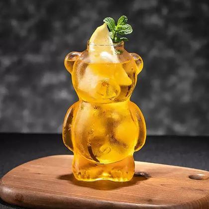 Obrázek z Sklenice ve tvaru medvídka