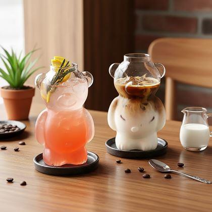 Obrázek z Sklenice ve tvaru medvídka