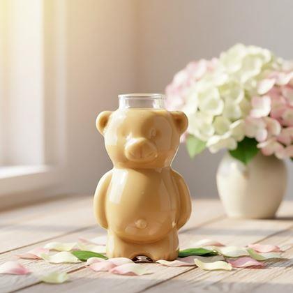 Obrázek z Sklenice ve tvaru medvídka