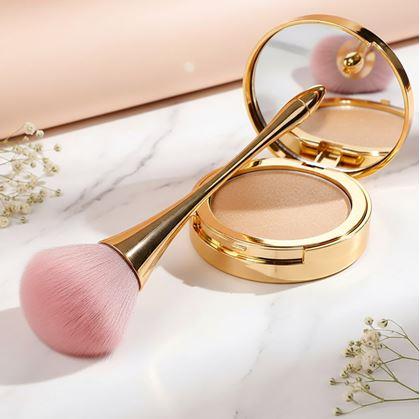 Obrázek z Štětec na pudr - zlatý