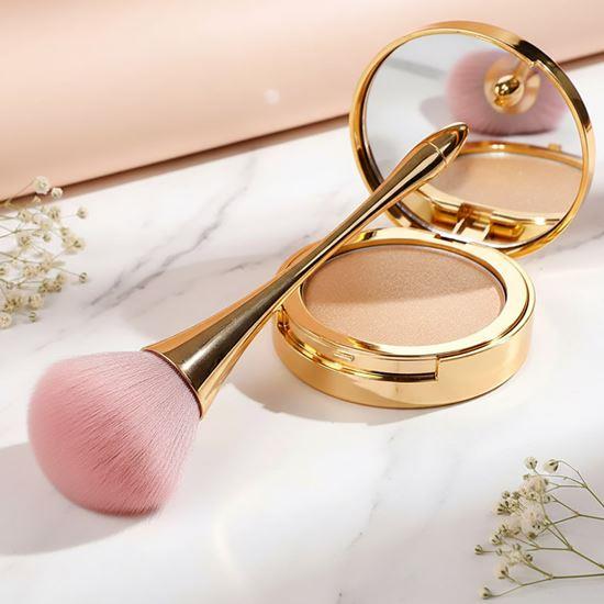 Obrázek z Štětec na pudr - zlatý