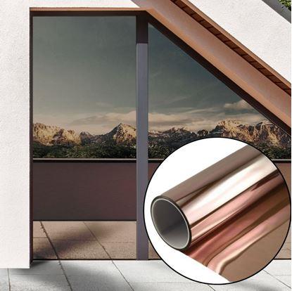 Obrázek Zrcadlová fólie na okna 200 cm