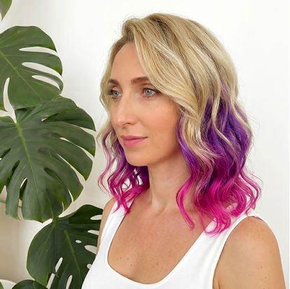 Obrázek Clip in pás pro barevné podbarvení vlasů