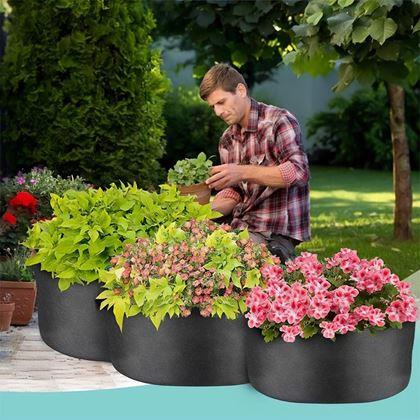 Obrázek z Textilní záhon 50 l, 60 x 20 cm