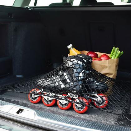 Obrázek z Záchytná síť do kufru auta - univerzální organizér