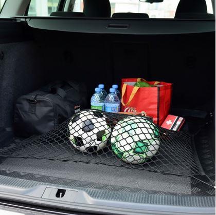 Obrázek z Záchytná síť do kufru auta - univerzální organizér
