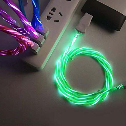 Obrázek Svítící nabíjecí kabel 3v1