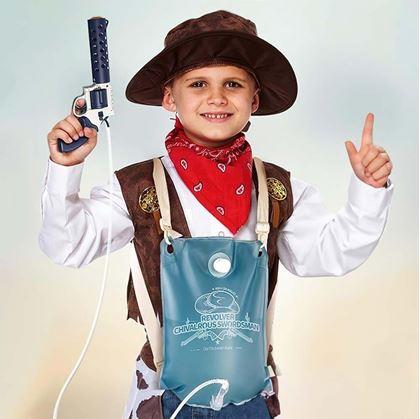 Obrázek z Elektrická nabíjecí vodní pistole - revolver